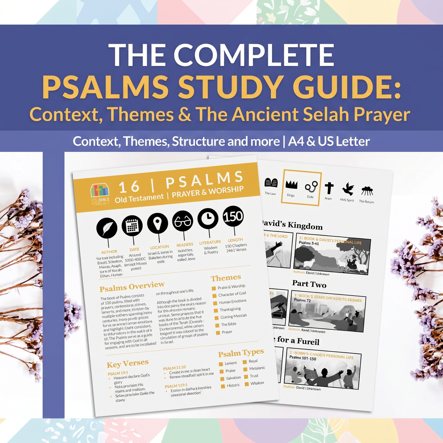 The Complete Psalms Study Guide: Context, Themes & The Ancient Selah Prayer