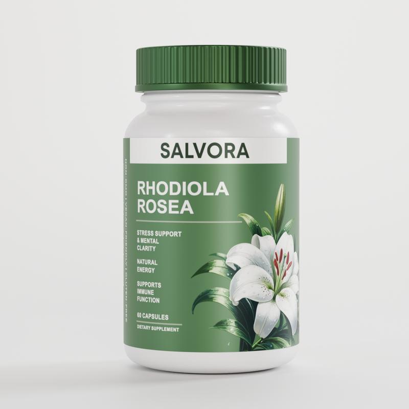 Rhodiola Rosea Extract for Stress, Energy & Focus: Natural Adaptogen