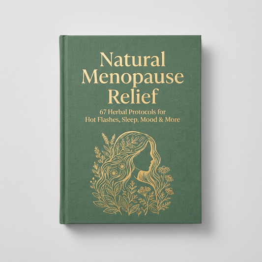 Natural Menopause Relief: 67 Herbal Protocols for Hot Flashes, Sleep, Mood & More