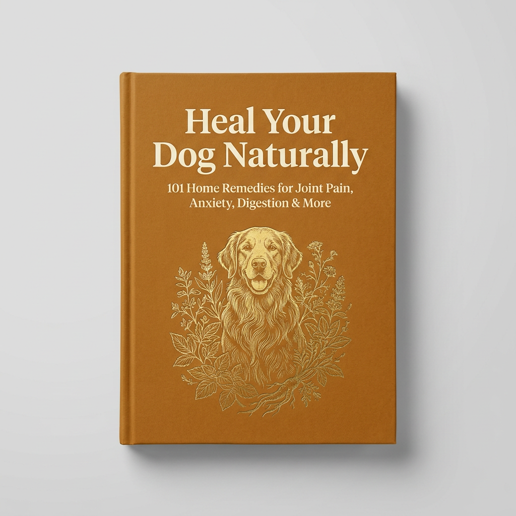 Heal Your Dog Naturally: 101 Home Remedies for Joint Pain, Anxiety, Digestion & More