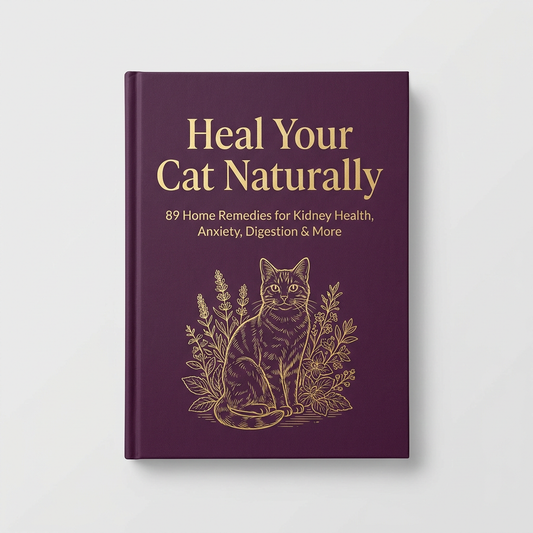 Heal Your Cat Naturally: 89 Home Remedies for Kidney Health, Anxiety, Digestion & More
