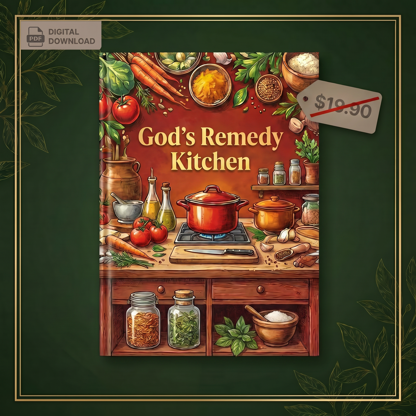 God's Pharmacy: 72 Biblical Healing Remedies Modern Medicine Replaced