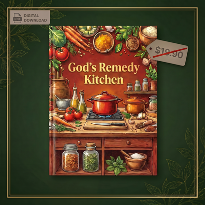 God's Pharmacy: 72 Biblical Healing Remedies Modern Medicine Replaced