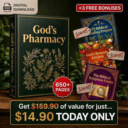 God's Pharmacy: 72 Biblical Healing Remedies