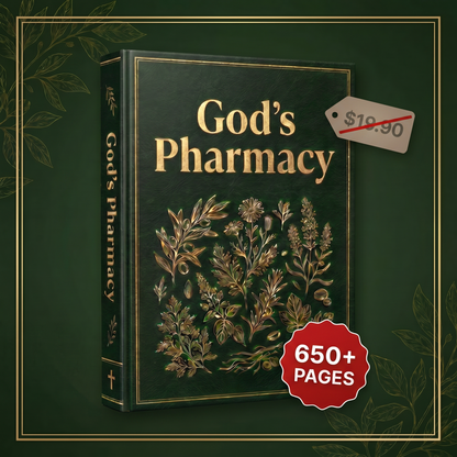 God's Pharmacy: 72 Biblical Healing Remedies Modern Medicine Replaced